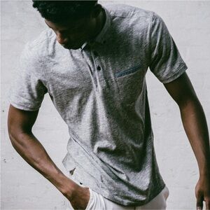 Good Man Men’s Cotton Soft Slub Short Sleeve Polo Shirt, Sz XL